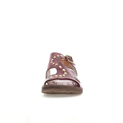 Rhomy A.S.98 Burgundy Summer 25 Leather Sandal 