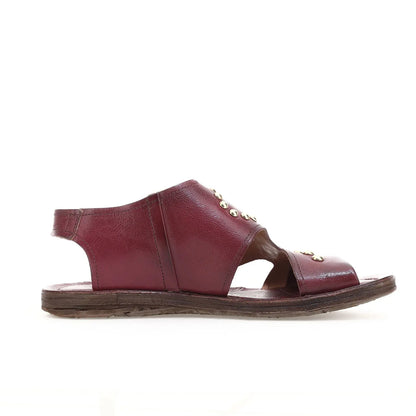 Rhomy A.S.98 Burgundy Summer 25 Leather Sandal 