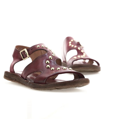 Rhomy A.S.98 Burgundy Summer 25 Leather Sandal 