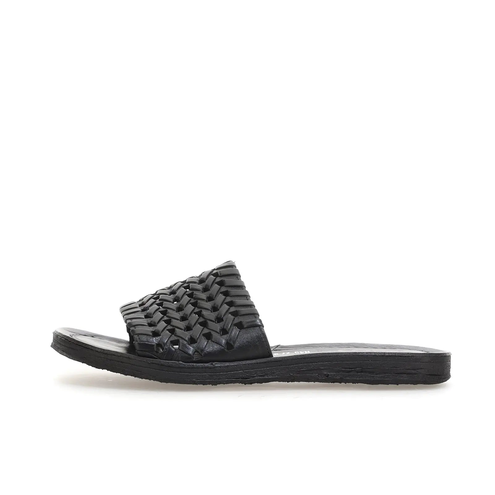 Rex A.S.98 Black Summer 25 Leather Sandal 