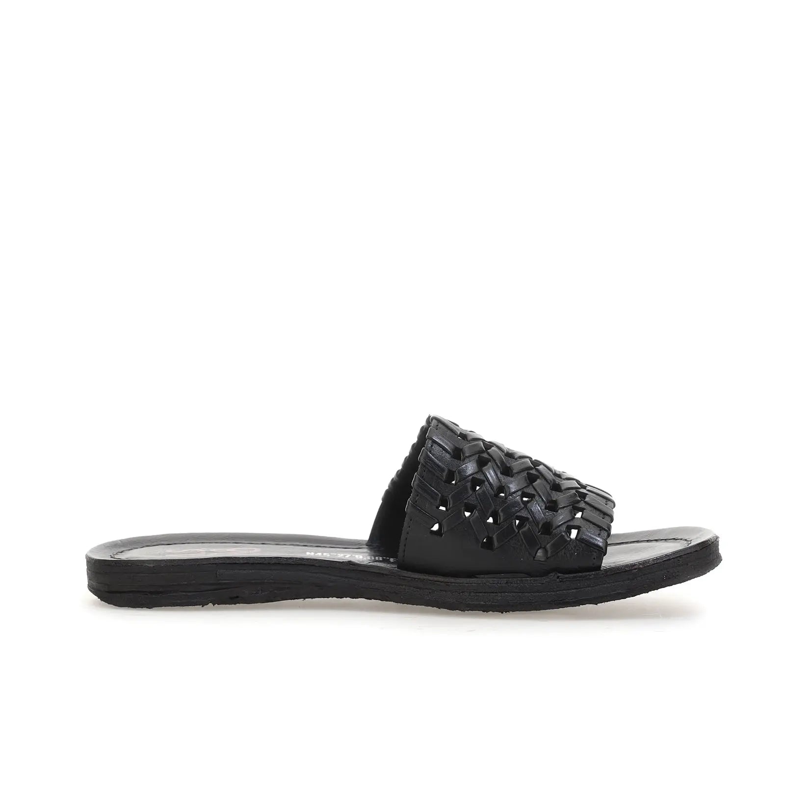 Rex A.S.98 Black Summer 25 Leather Sandal 