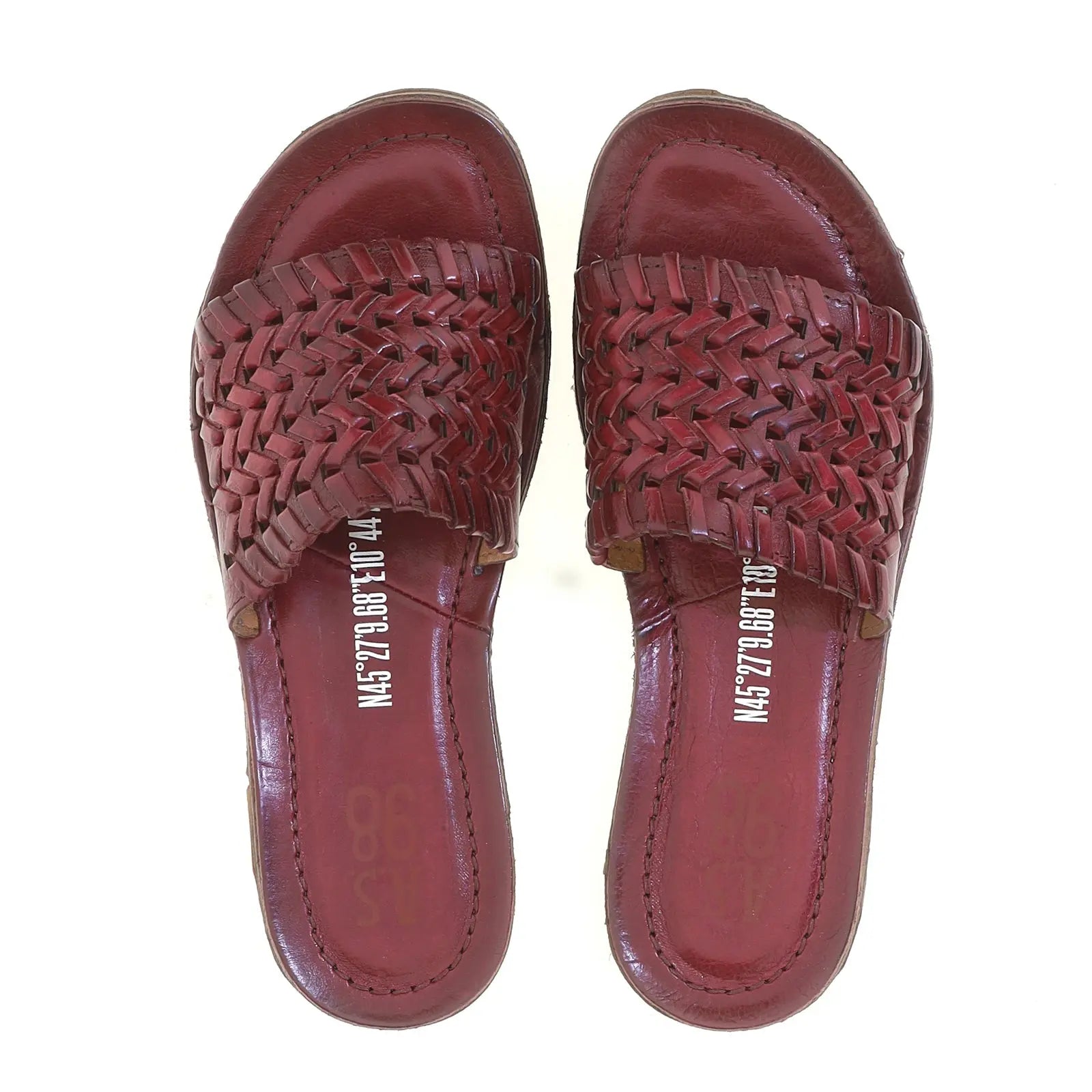 Rex A.S.98 Red Summer 25 Leather Sandal 