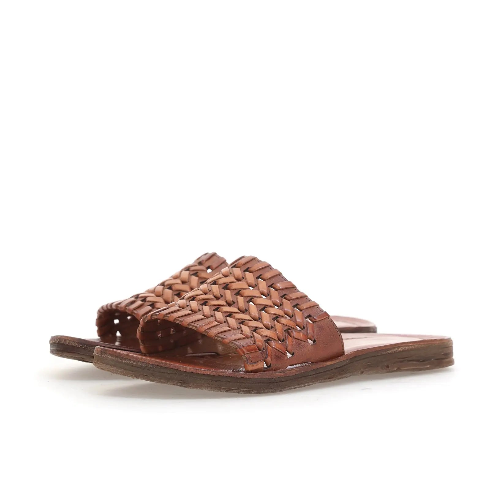 Rex A.S.98 Brown Summer 25 Leather Sandal 