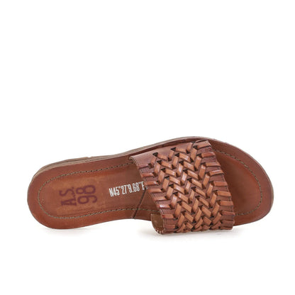 Rex A.S.98 Brown Summer 25 Leather Sandal 