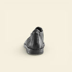 A.S.98 VELO black Italian leather open-toe slip-on sandal #color_black