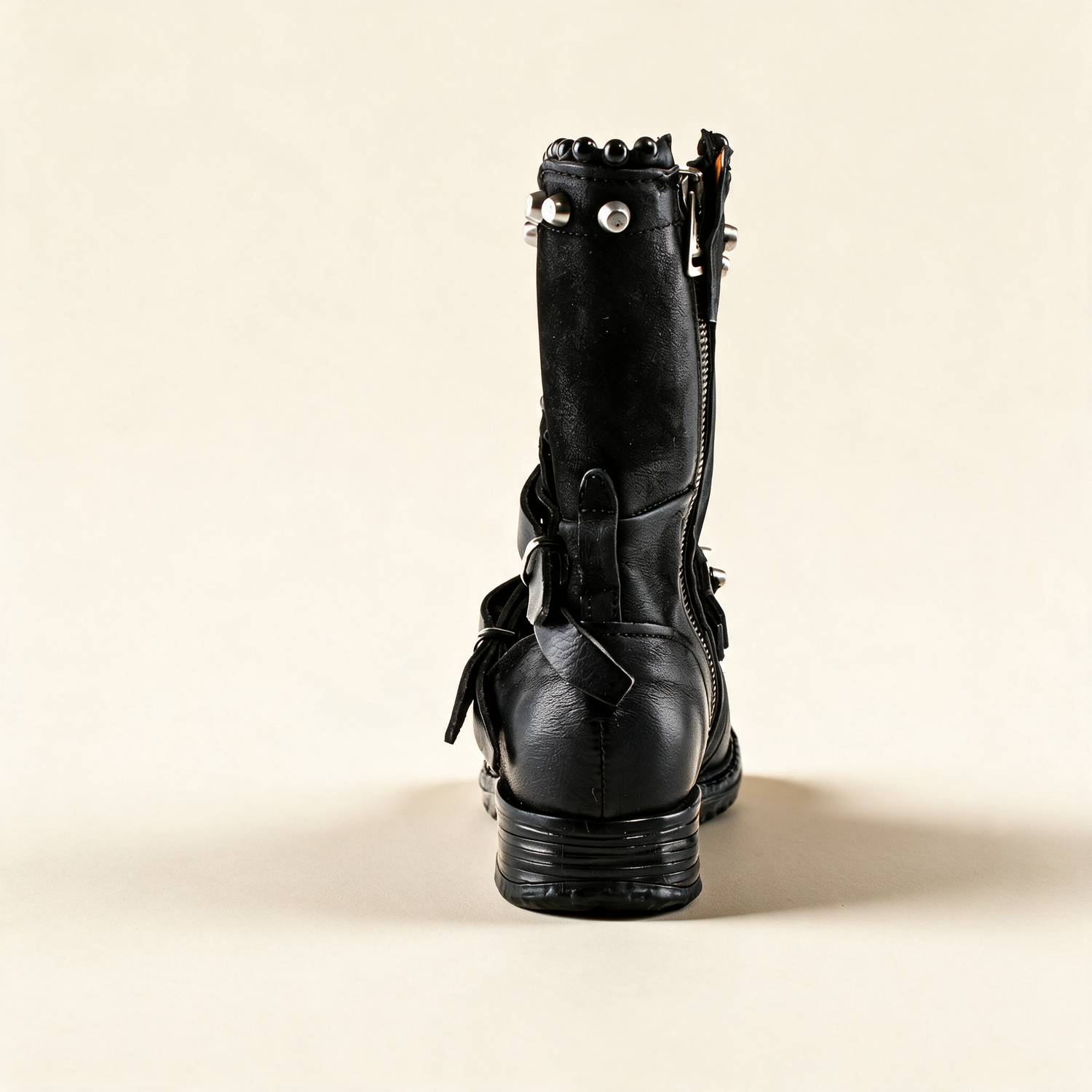 A.S.98 ASTRA Black ankle boots, alternate side view 