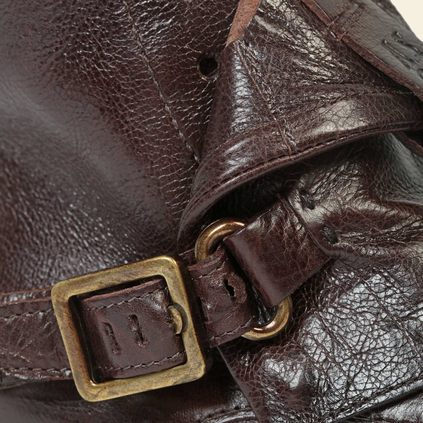 A.S.98 DRAKIE Ebony boots, rear view 