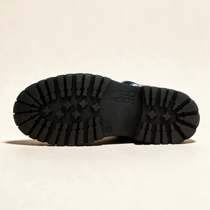 A.S.98 DRAKIE Blue boots, outsole view 