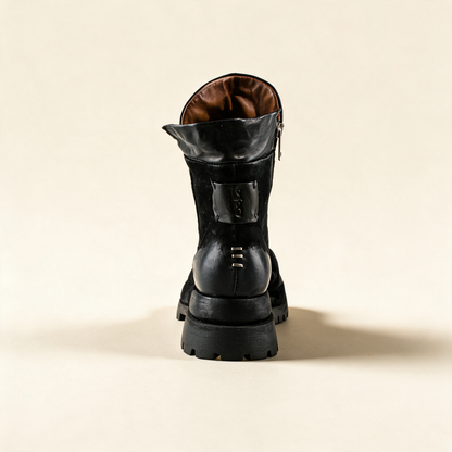 A.S.98 DEIRDRE Black ankle boots, alternate side view 