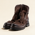A.S.98 DEIRDRE Ebony ankle boots, pair three-quarter view 