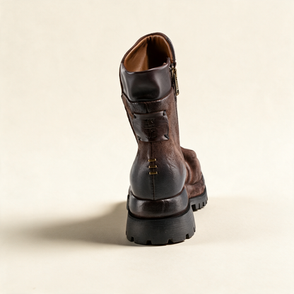A.S.98 DEIRDRE Ebony ankle boots, alternate side view 