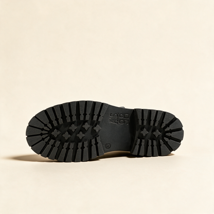 A.S.98 DEIRDRE Ebony ankle boots, outsole view 