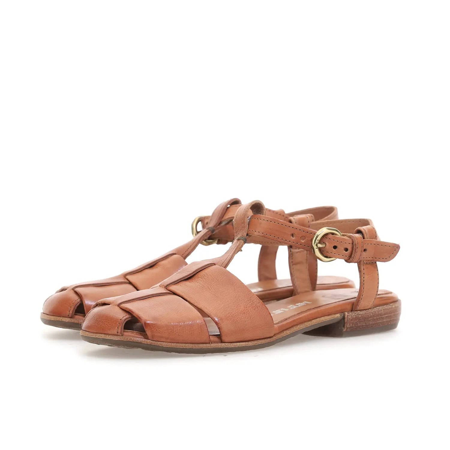 Zania A.S.98 Brown Leather Sandal Summer 25 