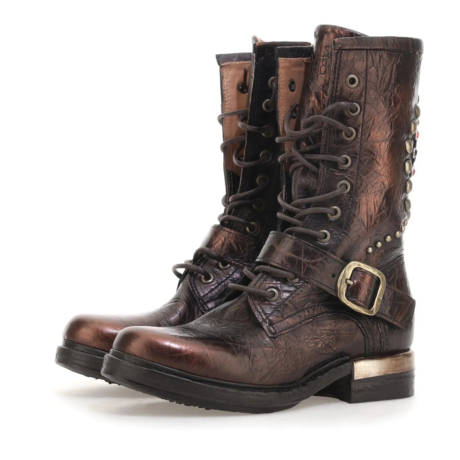 Italian leather hunting boots hotsell