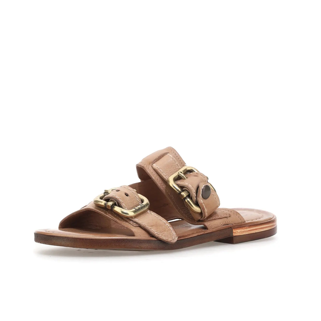 Gavin A.S.98 Brown Summer 25 Leather Sandal 