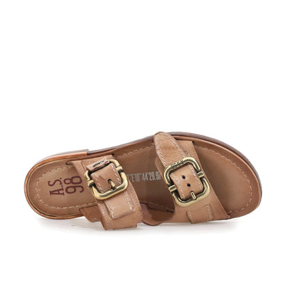 Gavin A.S.98 Brown Summer 25 Leather Sandal 