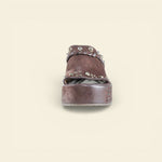 A.S.98 RIBELLA ebony Italian leather platform sandal #color_ebony