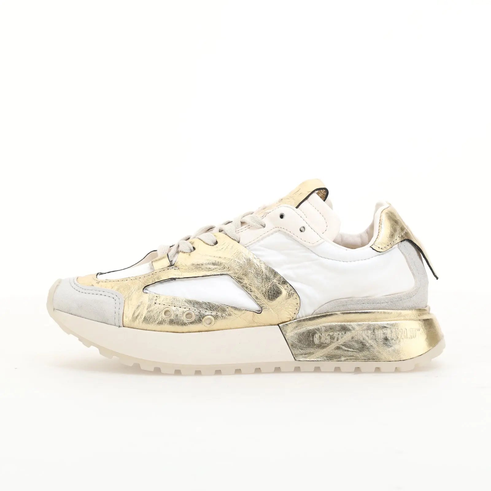 Frederick A.S.98 Gold Leather Sneaker Summer 25 