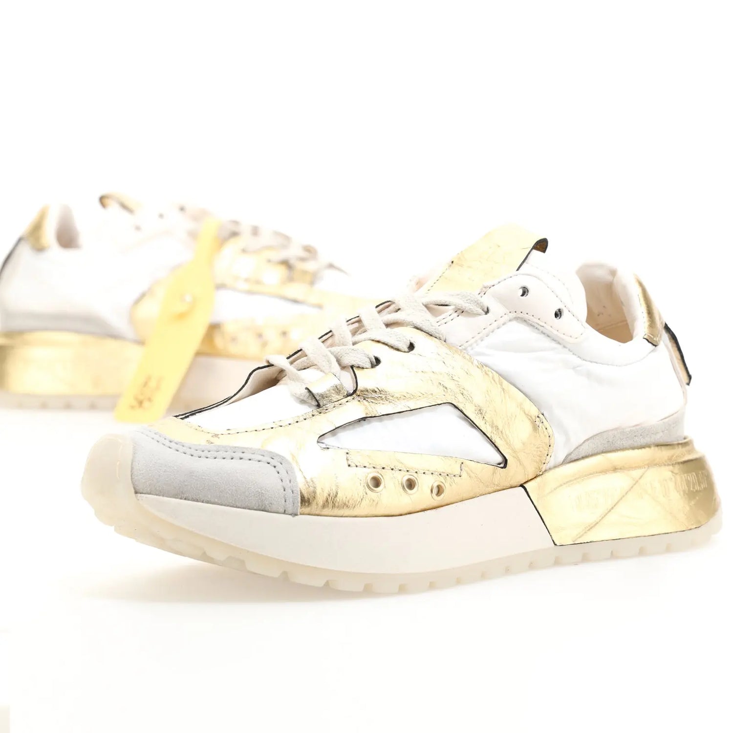 Frederick A.S.98 Gold Leather Sneaker Summer 25 