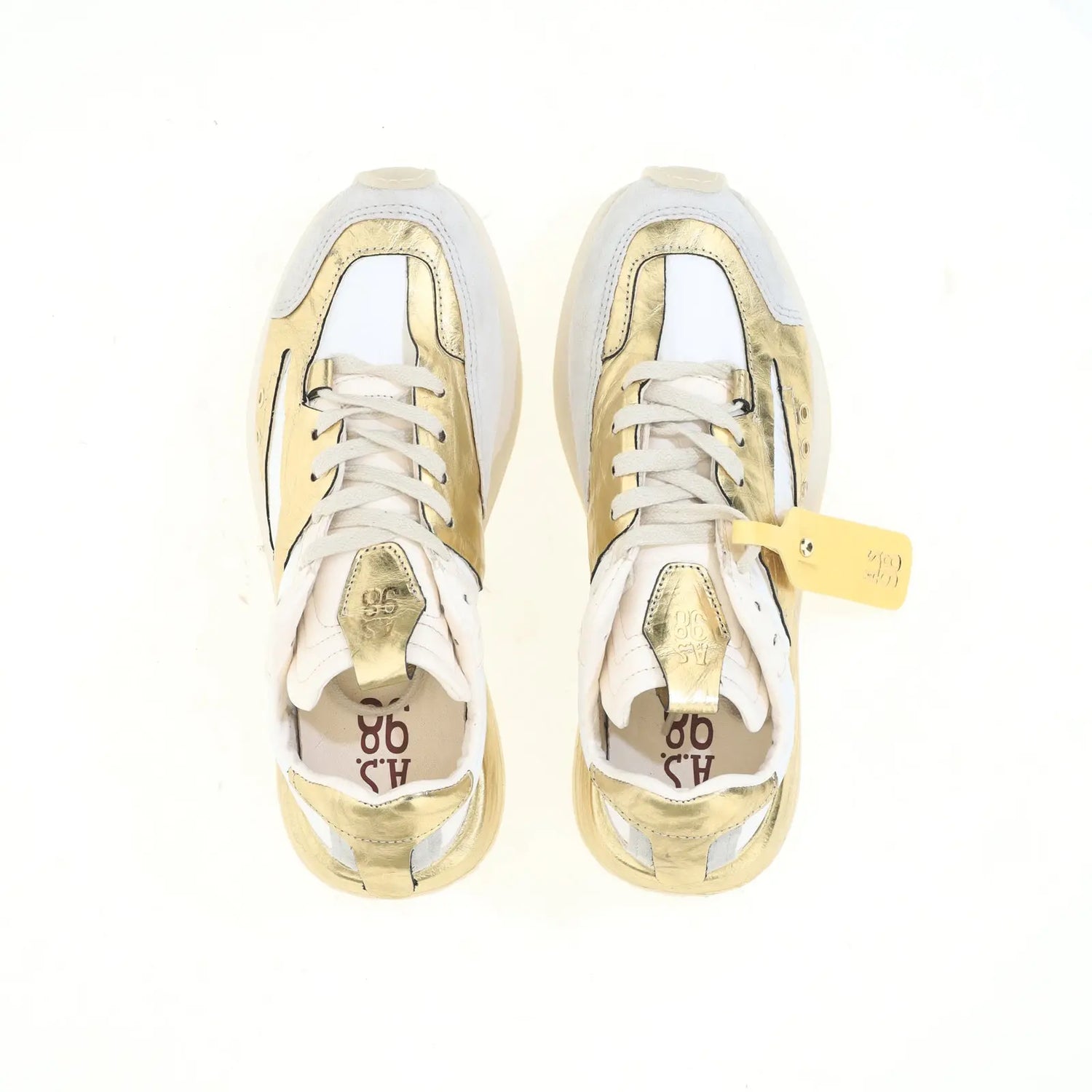 Frederick A.S.98 Gold Leather Sneaker Summer 25 