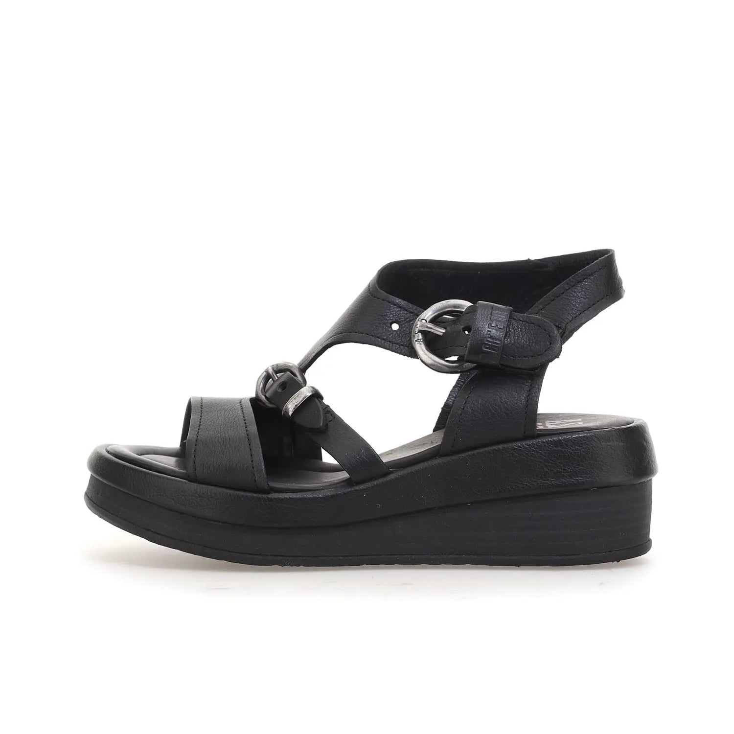 Stanley A.S.98 Black Summer 25 Leather Sandal 