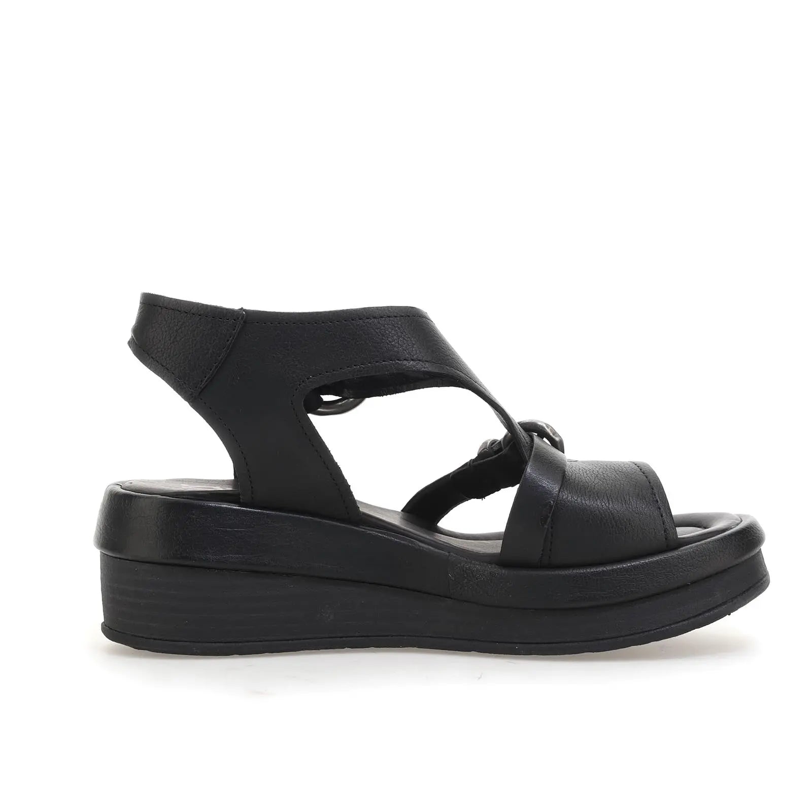 Stanley A.S.98 Black Summer 25 Leather Sandal 