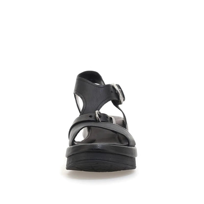 Stanley A.S.98 Black Summer 25 Leather Sandal 