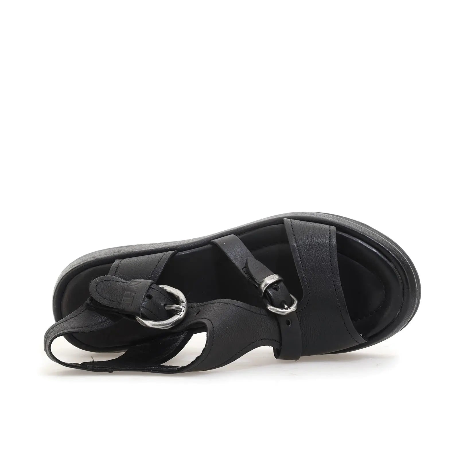 Stanley A.S.98 Black Summer 25 Leather Sandal 