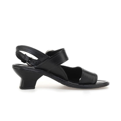 Brystol A.S.98 Black Summer 25 Leather Sandal 