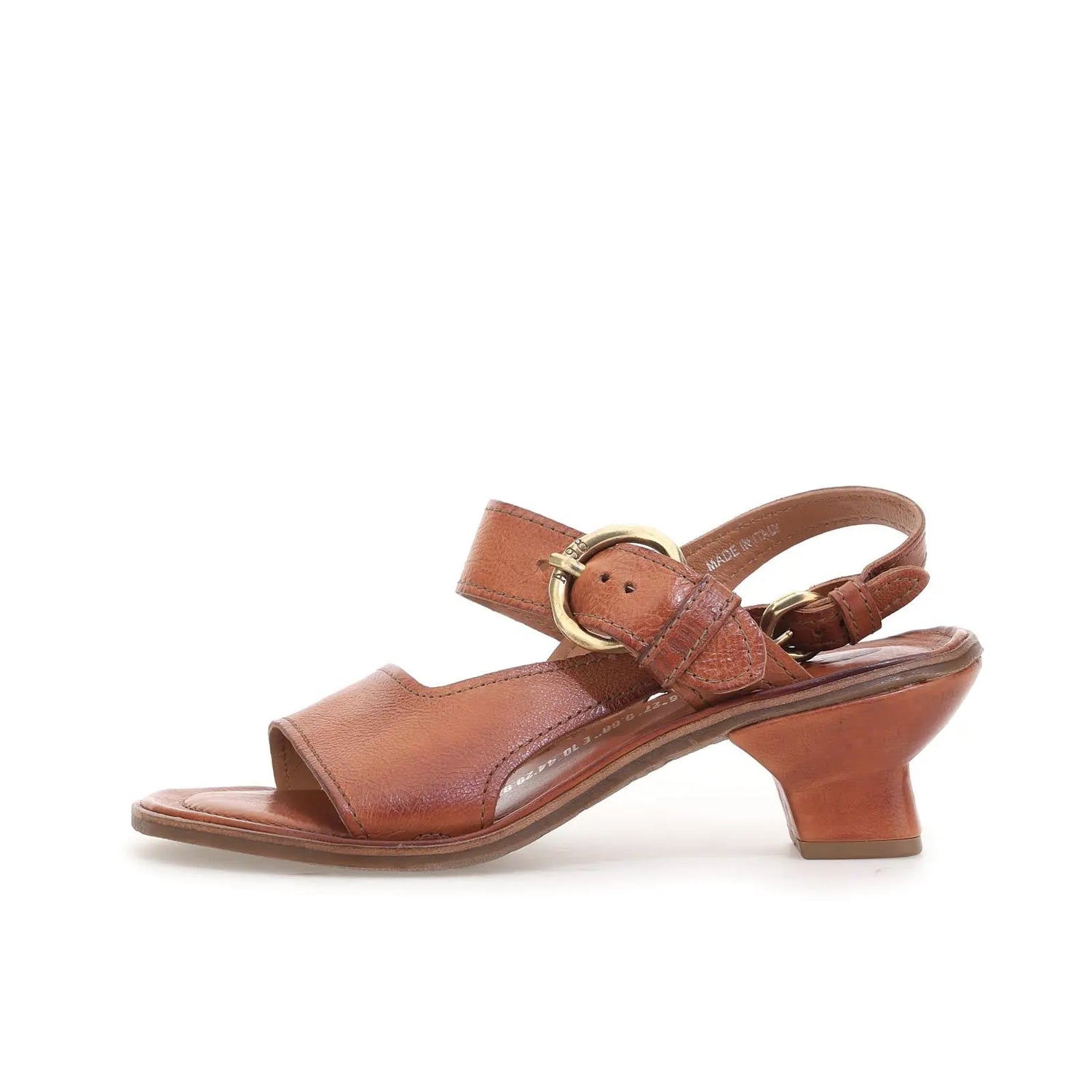 Brystol A.S.98 Brown Summer 25 Leather Sandal 