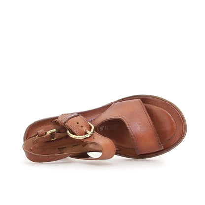 Brystol A.S.98 Brown Summer 25 Leather Sandal 