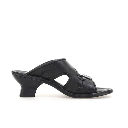 Bentley A.S.98 Black Summer 25 Leather Sandal 