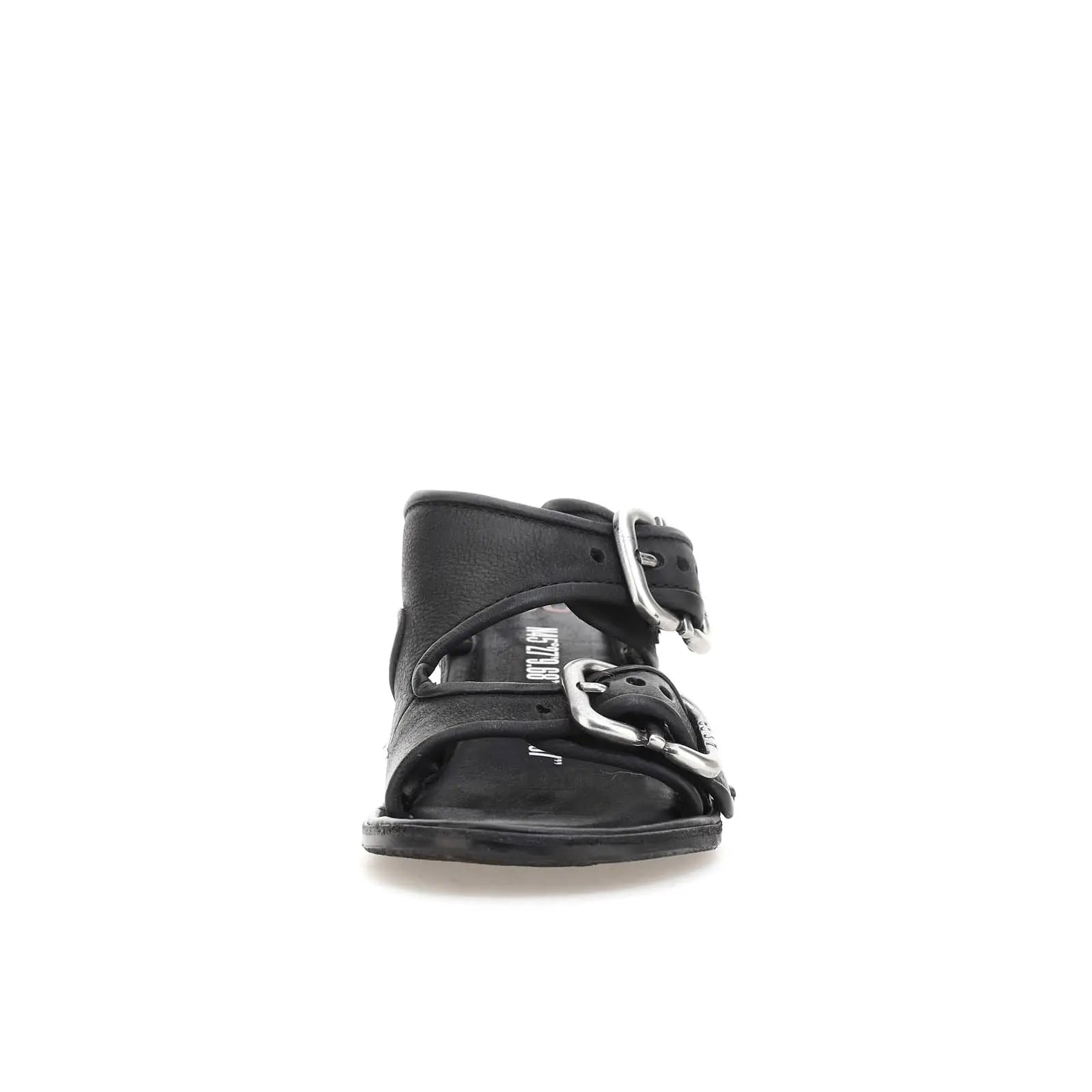 Bentley A.S.98 Black Summer 25 Leather Sandal 