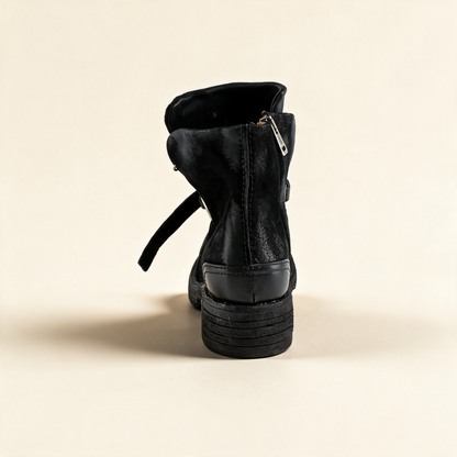 A.S.98 NYX Black ankle boots, alternate side view 