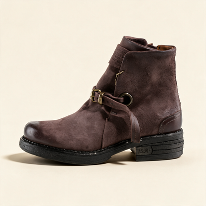 A.S.98 NYX Ebony ankle boots, outer side profile 