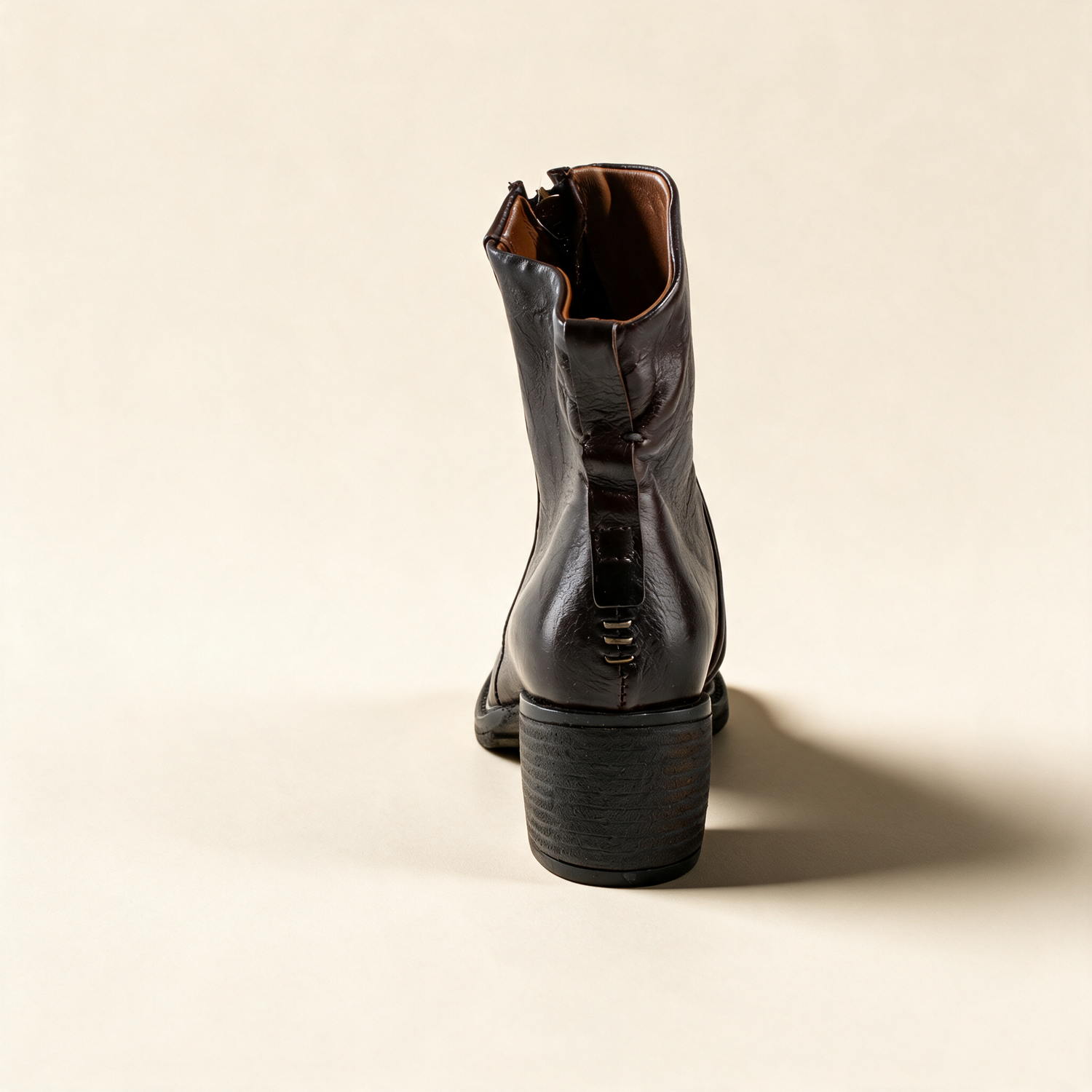 A.S.98 LIRA Ebony ankle boots, alternate side view 