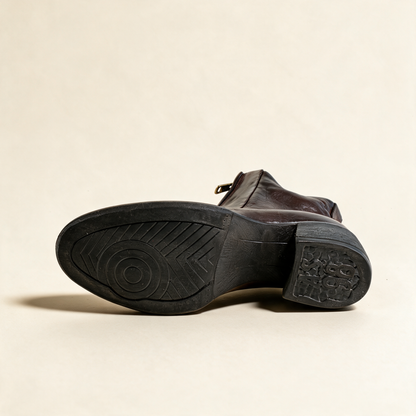 A.S.98 LIRA Ebony ankle boots, outsole view 