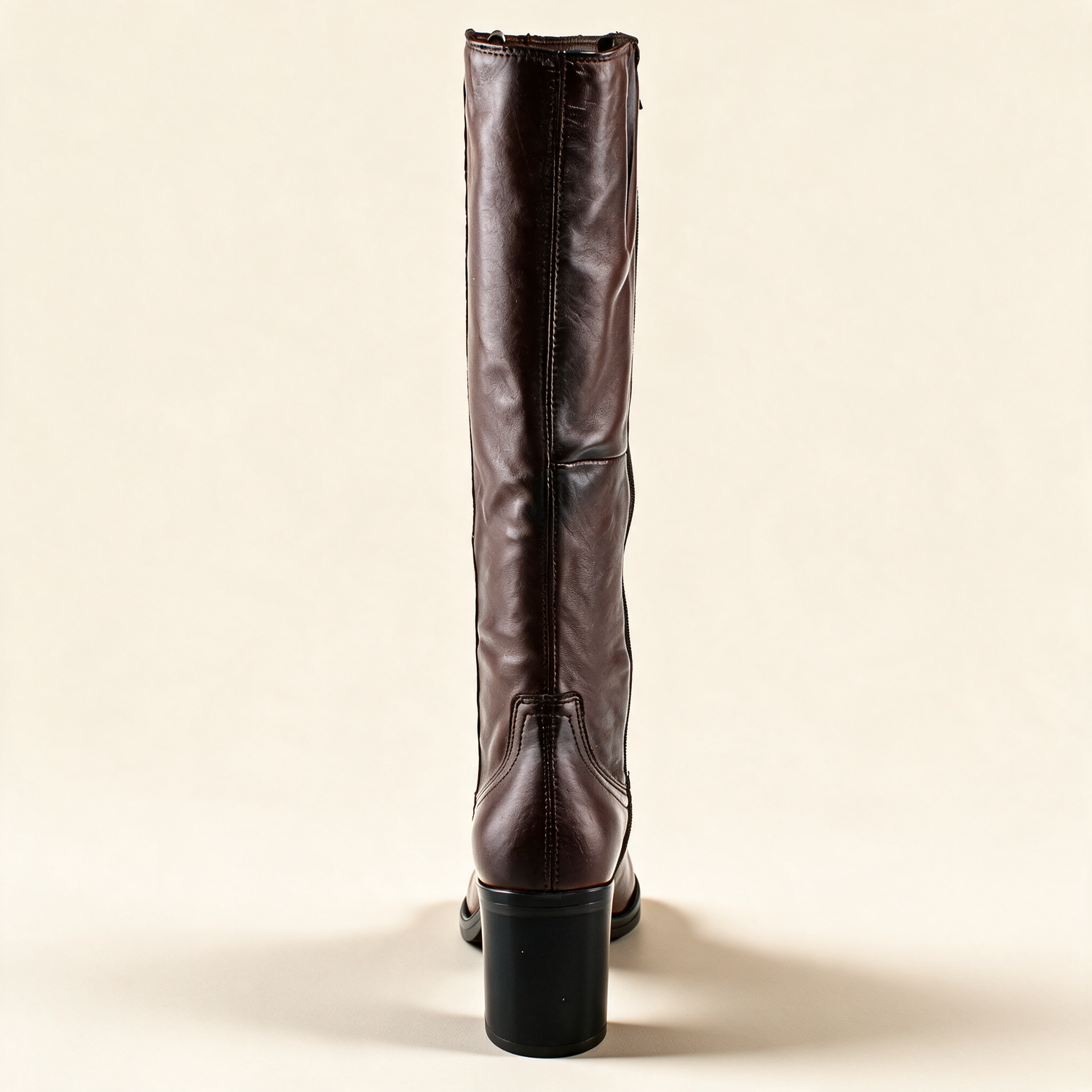 MJUS ELARA Chocolate knee-high boots, alternate side view 