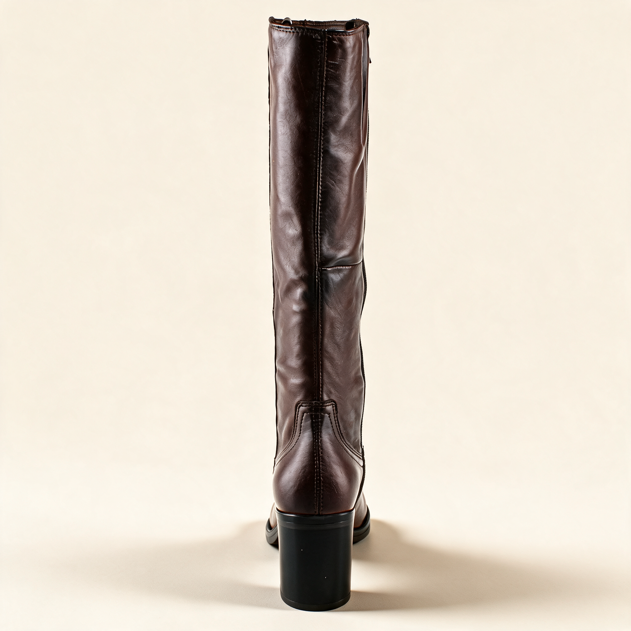 MJUS ELARA Chocolate knee-high boots, alternate side view 