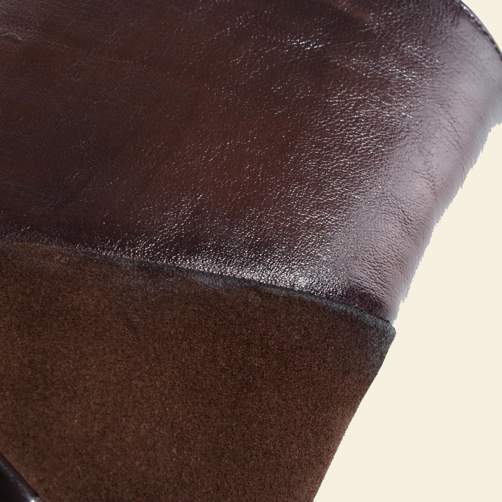 MJUS MARA Chocolate tall boots, outsole view 