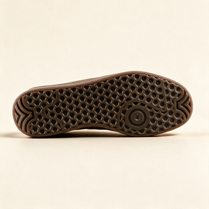 MJUS CORA Chocolate sneakers, outsole view 