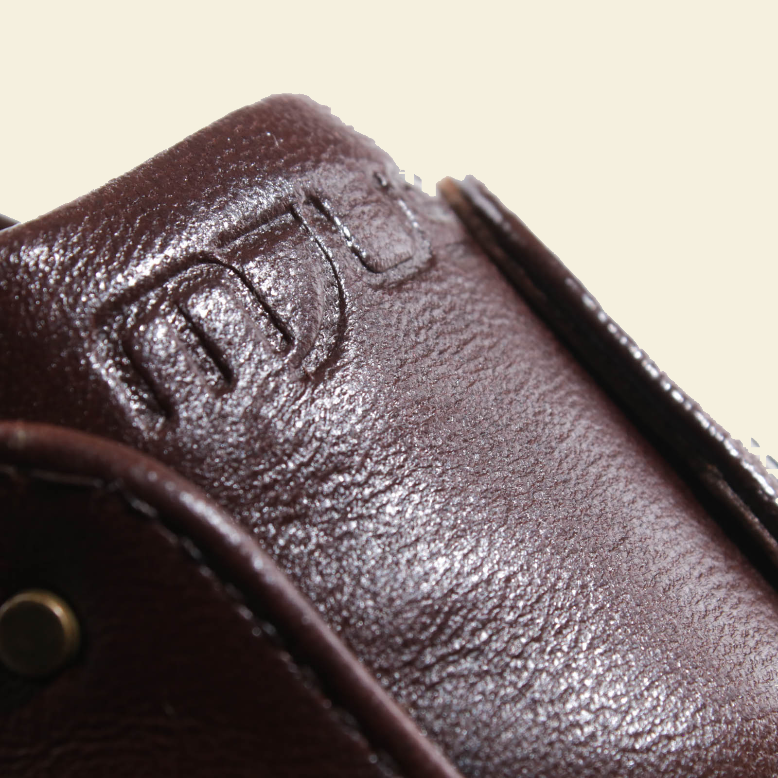 MJUS CORA Chocolate sneakers, leather and finishing detail 