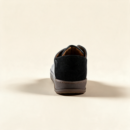 MJUS CORA Black sneakers, rear view 