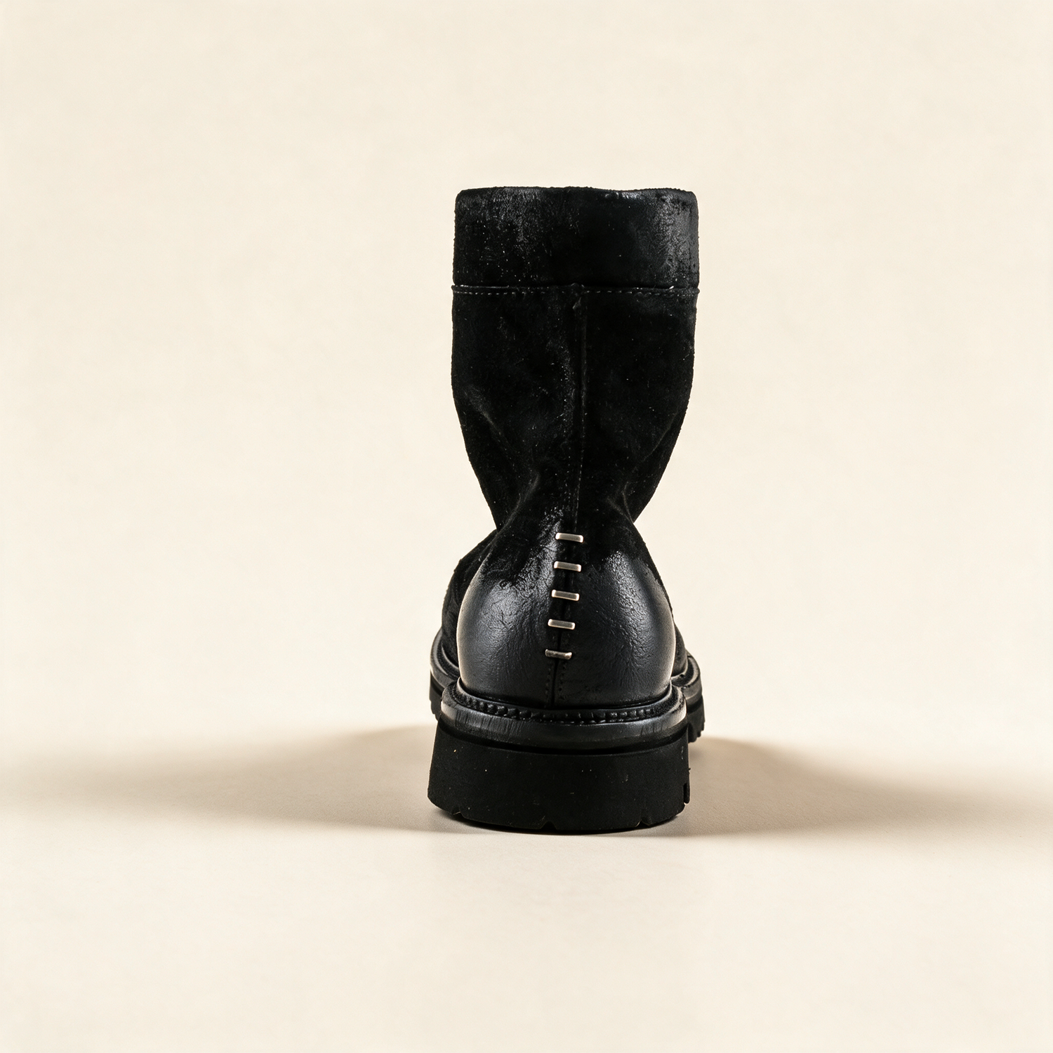 A.S.98 ORION Black ankle boots, alternate side view 