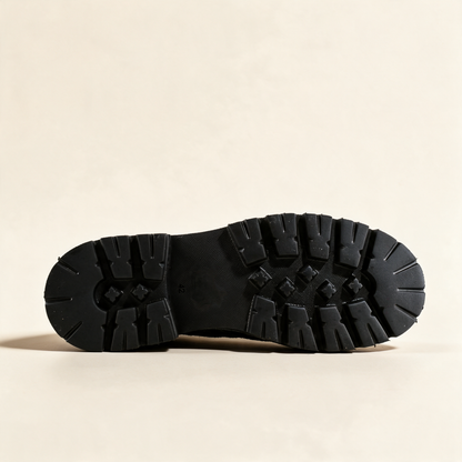 A.S.98 HENDRICK Black Chelsea boots, outsole view 