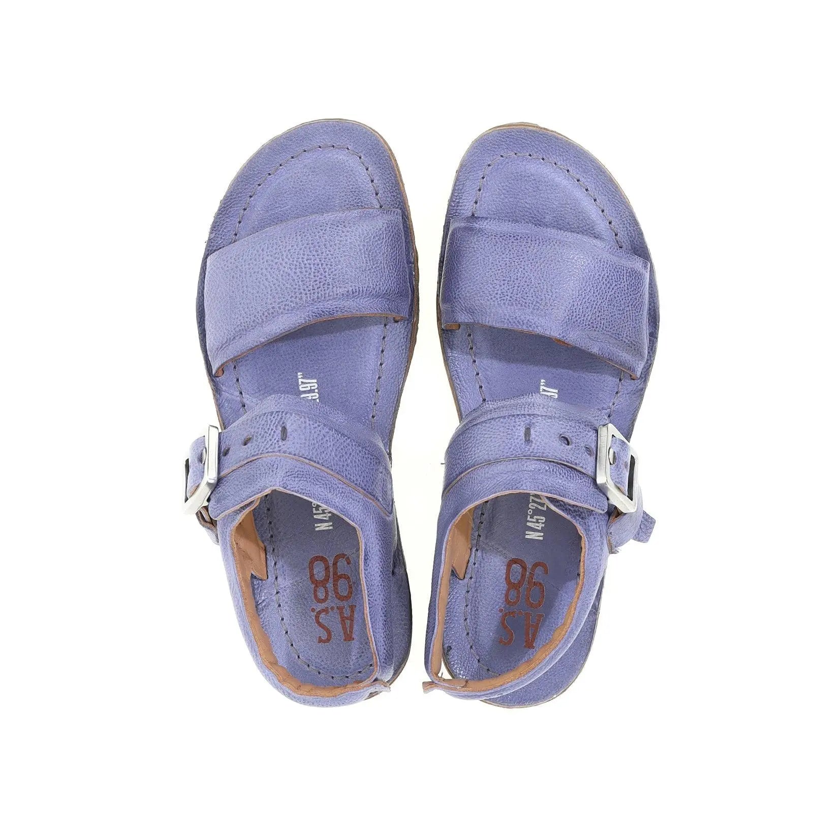 NEW AS98 37 RHETT SANDALS IN popular TOXIC PURPLE